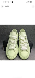 Zapatos Converse Chuck Taylor All Star Juveniles Talla 2 Parte Superior Baja Apenas Volt 661876C - Imagen 1 de 11