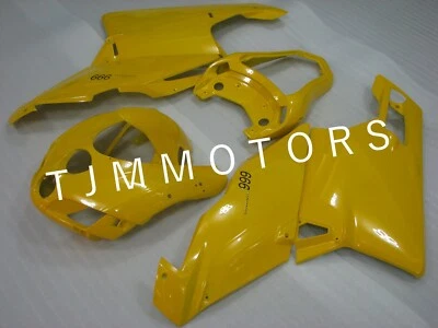 Kit de carenado de carrocería molde de inyección ABS amarillo biposto para Ducati 749/999 05-06 Foto 1 de 4