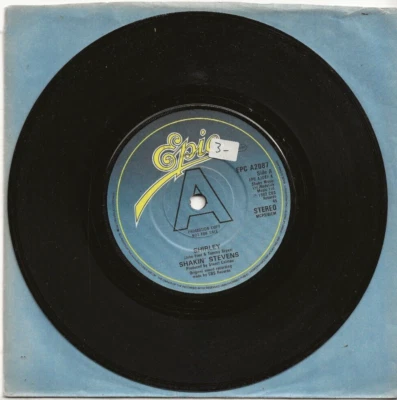 SHAKIN' STEVENS SHIRLEY VERY RARE UK PROMO SINGLE - Image 1 of 2