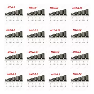 Feingewinde Helicoil 304 Edelstahl Gewindeeinsatz, Schraubhahn, Werkzeug M7-M20 - Bild 1 von 8