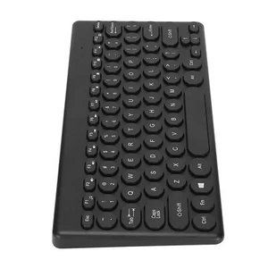 Wireless Keyboard 2.4G 78 Keys Ergonomic Design Portable Slim Power Saving R ZZ1 - Picture 1 of 18