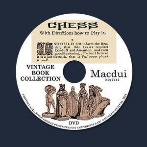 Chess - Vintage e-Books Collection 58 PDF on 1 DVD Chess Strategies,Tactics Game