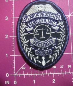 Atlantic Protective Services Inc patch-vintage - Picture 1 of 2