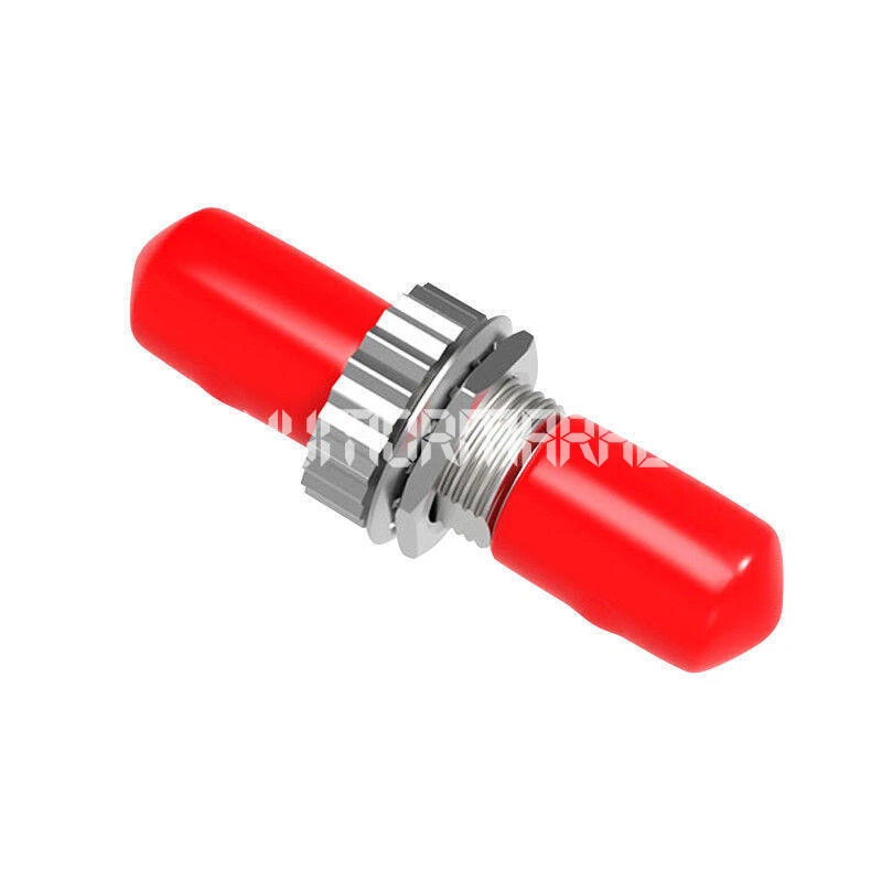 100x ST-ST /PC Coupler Single mode Simplex Fiber Optic Adapter Connector - Image 1 of 1