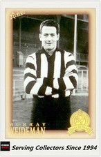 2012 Select AFL Eternity Hall Of Fame S4 Card HOF192 Murray Weideman (Coll'wood)