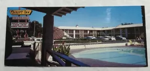 Desert Inn Downtown Motor Hotel Albuquerque, New Mexico. Oversized Postcard - Picture 1 of 2