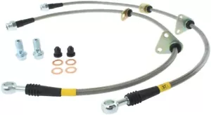 STOPTECH Front Stainless Steel Braided Brake Lines Kit For 89-95 Honda Civic All - Picture 1 of 4