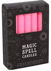 Magic Spell Candles Pack of 12 - 10cm Each Witchcraft Wicca Friendship.