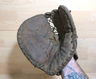 Guante de colección Stan Musial EE. UU. 1960 LH Rawlings TM 72 1ª Base Guante St. Louis Foto 1 de 4