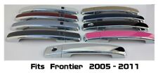 Black OR Chrome Door Handle Overlays Fits 2005-2011 Nissan Frontier U PICK CLR