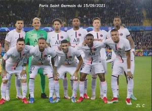 FOOTBALL CP EQUIPE  DU PARIS SAINT GERMAIN  DU 15/09/2021 - Picture 1 of 1