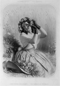 Les femmes rövées, bellezas ideales, Les fleurs des champs, flores de los campos - Imagen 1 de 1