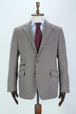 CORNELIANI ID Brown WOOL & CASHMERE Blazer Jacket  Sport Coat 50 IT 40 US/UK - Image 1 of 4