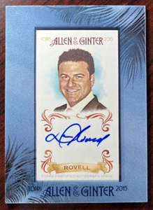 2015 Topps Allen & Ginter Darren Rovell Mini Framed Autograph Sports Analyst SP - Picture 1 of 2