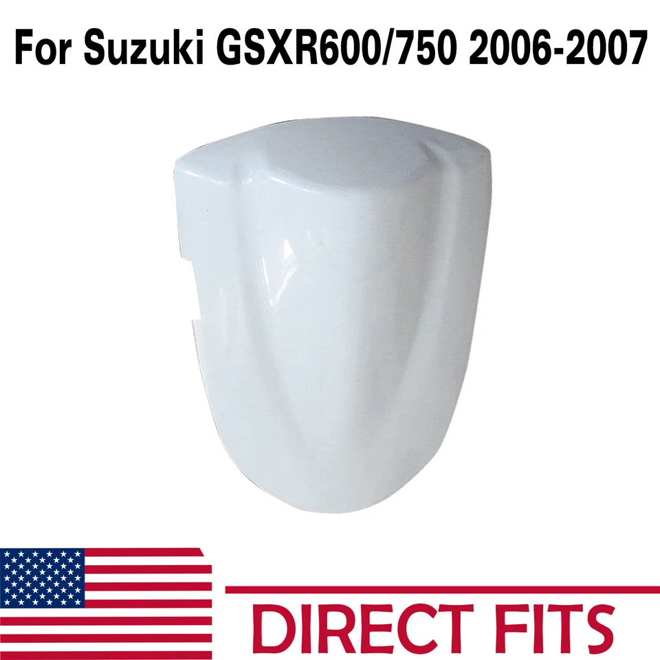 Carenado de cubierta de capó de asiento trasero de inyección ABS apto para Suzuki GSXR600/750 2006-2007 Foto 1 de 4