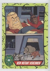 1990 Topps Teenage Mutant Hero Turtles Ireland New Mutant Henchmen #49 0b5