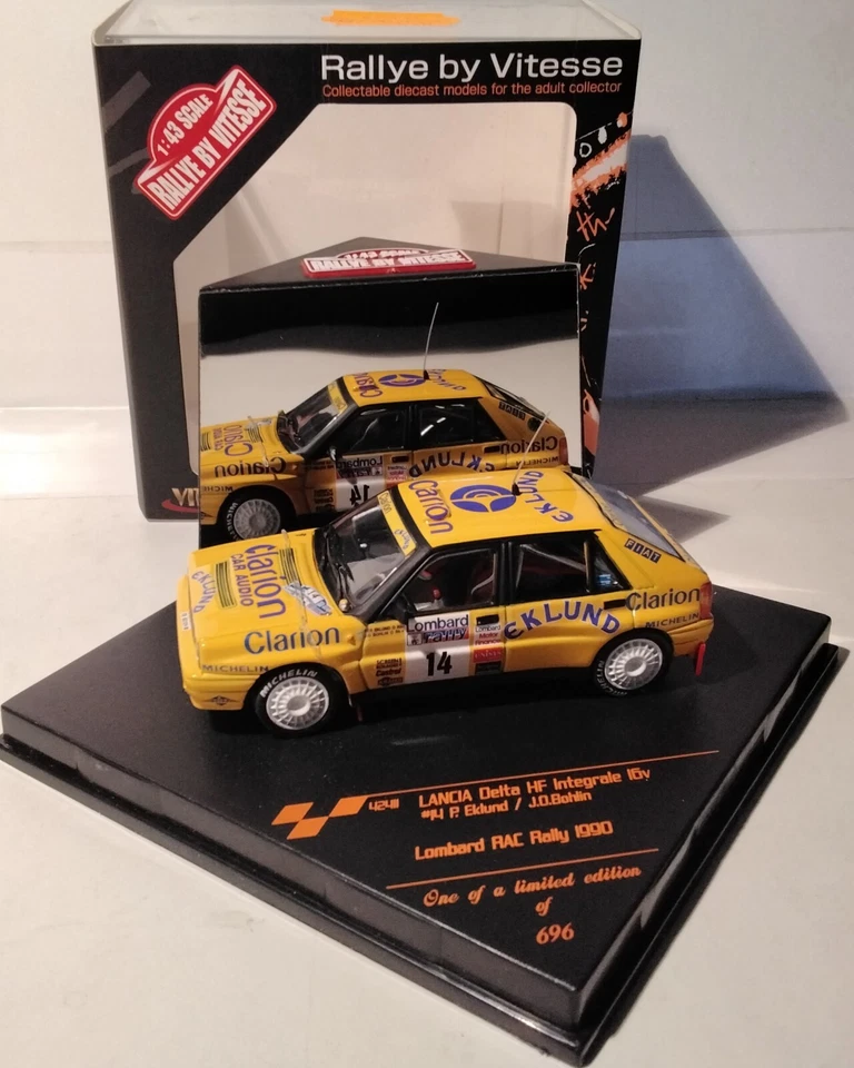Lancia Delta HF Integrale 16v Eklund Lombard Rally RAC 1990 Vitesse 42411 - Photo 1/1