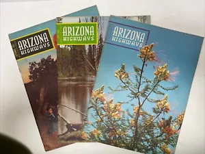 Arizona Highways Magazine February, June, September 1955 Issues, Lot 3 - Foto 1 di 10