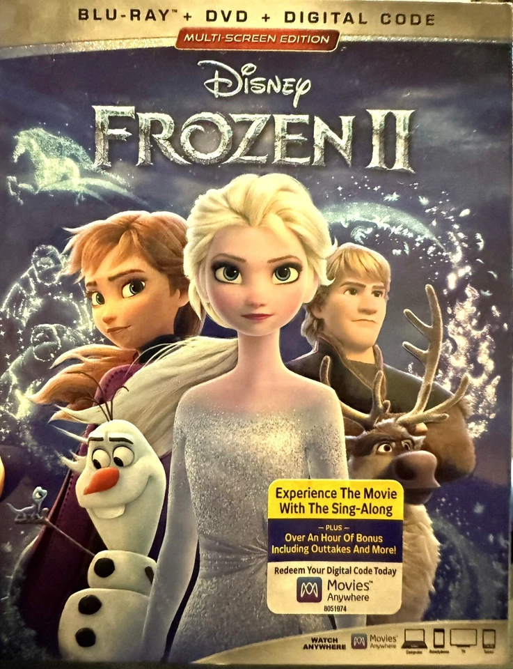 Frozen 2 (Blu-ray/DVD, 2020) No Digital - Image 1 of 1