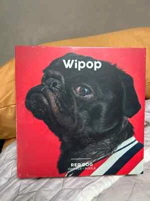 Pug Red Dog Rompecabezas Black Pug 1000 Piezas Wipop Puzzles 26.7" X 18.9" Nuevo Foto 1 de 2