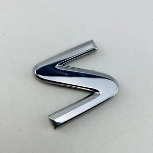 2004-2008 Nissan Maxima SE Emblem Logo Letter Badge Trunk Rear Chrome OEM E61S - Picture 1 of 6