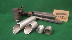 Vintage Fulton 4 Pipe-Chime Exhaust Whistle/Organ w/Adapters Model T Ford era - Picture 1 of 17