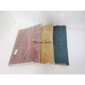 Leather Office Diary Indien Handmade Crush leather schools Notebook set -3 - Picture 1 of 10