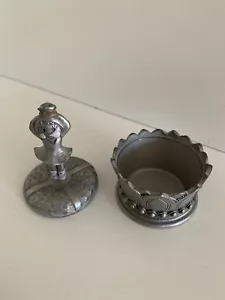 Royal Selanger Hudson Pewter 2593 Ballerina Pewter Trinket Box, Tooth fairy 1982 - Picture 1 of 6