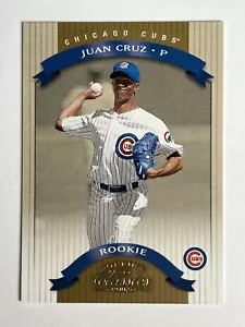 2002 Donruss Classics #101 Juan Cruz Rookie /1500 Chicago Cubs NM Mint - Picture 1 of 2