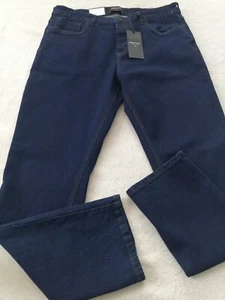 Kenneth Cole Men's 36x30 New York Athletic Fit Number 1 Button Fly New - Picture 1 of 14