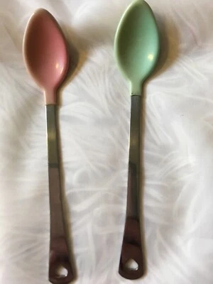 Two 2005 Munchkin Rubberized Tip Infant Baby Spoon InfantBabyShop.com - Image 1 of 4