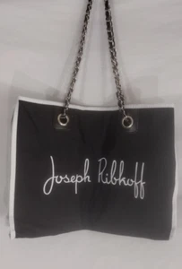 Joseph Ribkoff Signature Purse Bag Tote Black White PromoTex Production New - Picture 1 of 7
