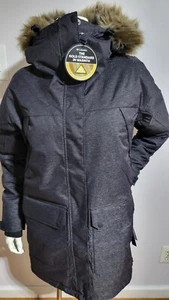 NEW COLUMBIA WOMEN'S MOUNT SI DOWN WATER PROOF BLACK HOODED PARKA SIZE S - Picture 1 of 5