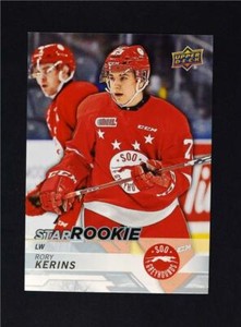 2018-19 18-19 UD Upper Deck CHL Star Rookie #316 Rory Kerins RC
