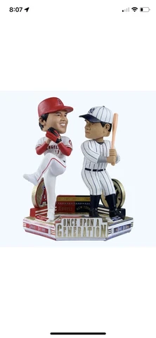 Shohei Ohtani / Babe Ruth "Once In A Generation" FOCO Bobblehead #3/421 Cover