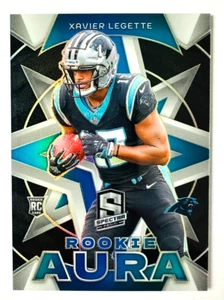 2024 Panini Spectra Xavier Legette Rookie Aura RC SILVER Prizm SP #/125 Panthers - Picture 1 of 3