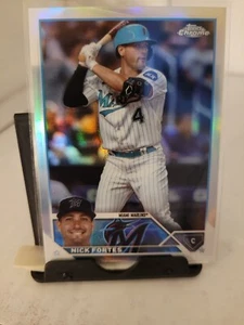 2023 Topps Chrom Update USC77 Nick Fortes REFRAKTOR (M14) - Bild 1 von 2