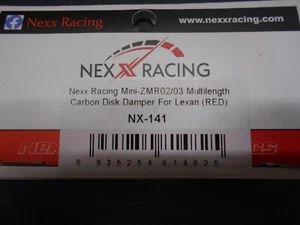 NEXX RC 1/28 pezzo di ricambio n. NX-141 ammortizzatore dischi carbonio MR02/03 mini z Atomic - Foto 1 di 3