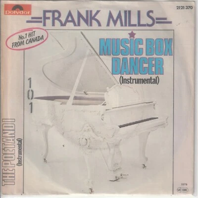 Frank Mills – Music Box Dancer – The poet and I – Polydor 2121 370 - © 1974 – 7“ - Bild 1 von 2