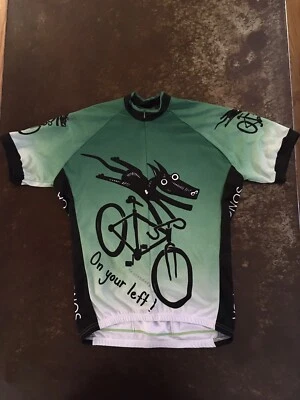 World Jerseys Sonoma County, CA 3/4 zip cycling jersey men’s Large - Imagem 1 de 4