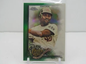 TONY GWYNN 2022 TOPPS ALLEN & GINTER GREEN REFRACTOR! #04/99! SAN DIEGO PADRES!! - Picture 1 of 2