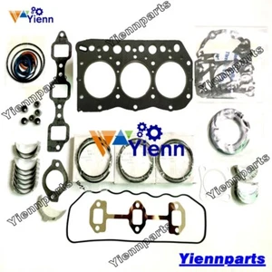 3TN75-RJ 3TN75-RJF Overhaul Re-Ring Kit For Yanmar John Deere 855 856 Tractor - Picture 1 of 4