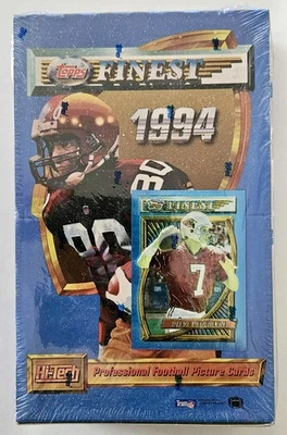 1994 TOPPS FINEST Football Series 1 NFL HOBBY BOX Trading Cards SEALED NEW - Image 1 of 2