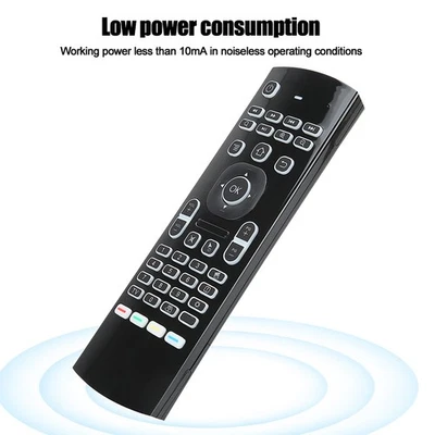 6‑Axis Backlight 2.4G Wireless Double Sides Keyboard Infrared Sensor Remote Cont - Image 1 of 4