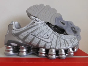 Nike Shox TL Tlx Pure Platinum-Chrome Womens Sz 8 [AR3566-003] - Picture 1 of 8