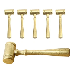 6 pezzi di legno giudice martello marte - Foto 1 di 12