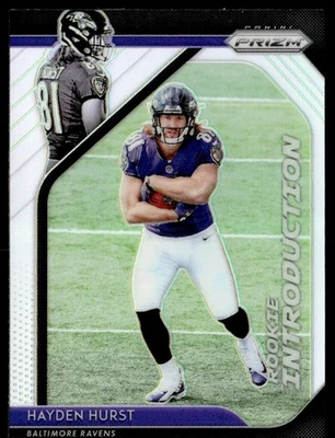 2018 Panini Prizm Rookie Introductions Prizm Hayden Hurst Rookie Baltimore - Image 1 of 2