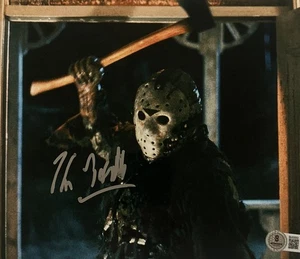 Kane Hodder autographed signed 8x10  photo Jason Friday The 13th Beckett COA - Picture 1 of 1