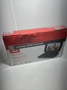 RCA 9" Portable DVD Player DRC98091S Complete In Box W/ Accessories 100% Works - Picture 1 of 5