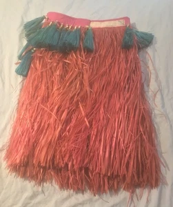 Vintage Polynesian Tahitian Hawaiian Grass Hula Skirt ( Adjustable Waist ) - Picture 1 of 15